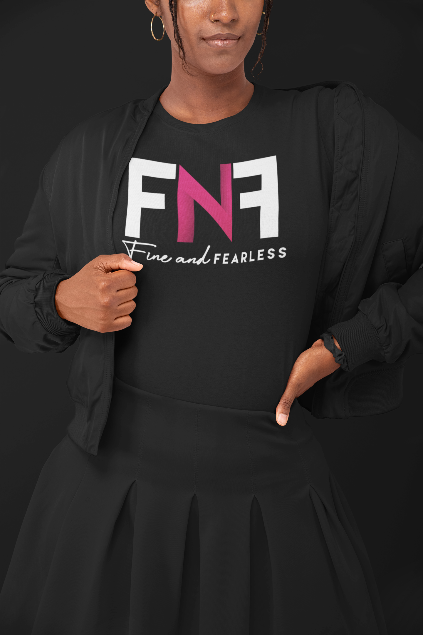 The Official Fine and Fearless Tee